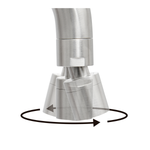 Monocomando de bancada para cozinha Tramontina Arko Aço Inox Scotch Brite