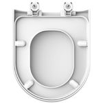 Assento Tupan Carrara Branco Termofixo Soft Close - Branco Gelo