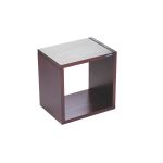 Cubo Tramontina em Madeira Pinus com Acabamento Tabaco 258x220x258