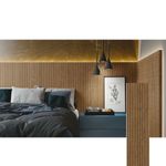 Piso Porcelanato Ceusa Frisado Liso 28,8x119,0