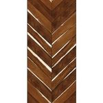 Piso Porcelanato Ceusa Chevron Cabreuva 41x86