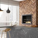Piso Porcelanato Ceusa Chevron Cabreuva 41x86