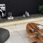 Revestimento Portinari Sensorial Forma Bk Matte 33x100