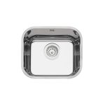 Cuba de embutir Tramontina Lavínia 40 BL em aço inox alto brilho 40x34