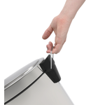 Lixeira Tramontina Inox com pedal acabamento polido