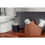 Lixeira Tramontina Útil com Tampa em Aço Inox com Acabamento Scotch Brite 5L