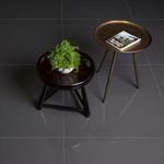 Piso Porcelanato Eliane Materia 60x60 a Porcelanato Retc1,44m² Na Carbono