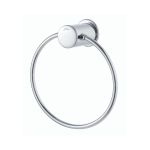 Porta Toalhas Meber Domus C-40 Cromado Argola 217 17cm