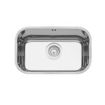 Cuba de Embutir Tramontina Lavínia 47 BL em aço inox alto brilho 47x30