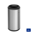 Lixeira Me Tramontina 23 Lt Capsula Inox