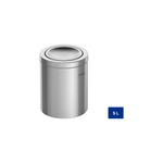 Lixeira Inox Tramontina Swing com Acabamento Scotch Brite e Tampa Basculante 5 L