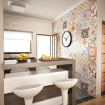 Piso Porcelanato Ceusa Ladrilho Patchwork 60X60