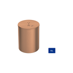 Lixeira Tramontina útil em Aço Inox Rose Gold 5 L