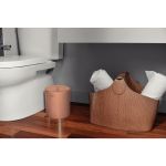 Lixeira Tramontina útil em Aço Inox Rose Gold 5 L