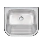 Tanque de Parede Tramontina Hera Wall 34 L em Aço Inox Acetinado 50x40
