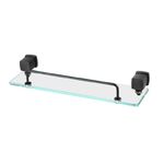 Porta Shampoo Meber Block Preto Matte C38 C/protetor