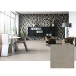 Piso Porcelanato Eliane Munari 60x60 Acetinado Concreto