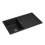 Cuba Deca Unic de Quartzo para Cozinha - Black Matte
