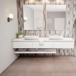 Piso Porcelanato Portobello Hit Fendi Natural 80x80