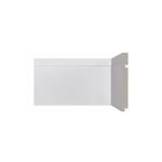 Rodape Poliesti Santa Luzia 15cm 502 Barra C/2,40ml Branco