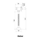 Válvula Meber Mebermatic Cromado 10021 P/mict Cano 20