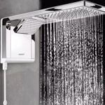 Chuveiro Elétrico Lorenzetti Acqua Duo Ultra Branco/Cromado 220/7800