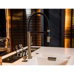 Monocomando de bancada para cozinha Lexxa Bagno Harco Aço Escovado