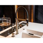 Monocomando de bancada para cozinha Lexxa Bagno Harco Aço Escovado