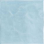 Revestimento Eliane Piscina 20x20 Onda Azul Céu Brilhante