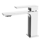 Monocomando de bancada para banheiro bica baixa Lexxa Bagno Slimt Cromado