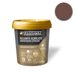 Rejunte Acrilico Ceramfix Bicomponente 1kg Marrom Cafe