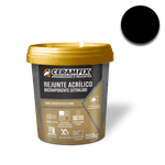 Rejunte Acrilico Ceramfix Bicomponente 1kg Preto