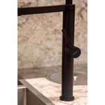 Monocomando de bancada para cozinha Lexxa Bagno Harco Preto Fosco