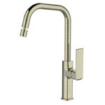 Monocomando de bancada para cozinha Lexxa Bagno Frame Aço Escovado