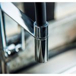 Monocomando de bancada para cozinha Lexxa Bagno Biflat Cromado
