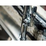 Monocomando de bancada para cozinha Lexxa Bagno Biflat Cromado