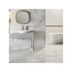 Piso Porcelanato Portinari Vivaldi Carrara Wh Polido 90x90