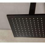 Chuveiro Quadrado 20x20 Lexxa Bagno LX41B Preto Fosco