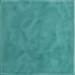 Revestimento Eliane Piscina Verde Agua onda Br 20x20