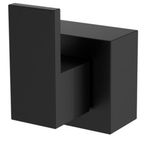 Acabamento de Registro Lexxa Bagno para Base Deca LX1004B Preto Fosco