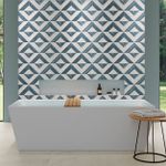 Revestimento Portinari Blues Abstract Mix Matte 30x60