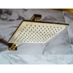 Haste de Parede para Ducha 40cm Lexxa Bagno LX03G Dourado