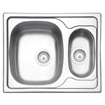 Cuba Tramontina Sobrepor Vega 1.5C 34 R Cuba Auxiliar em Aço Inox 62x50