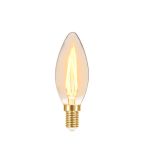 Lâmpada Taschibra Led Filamento Vintage Vela B35 3w 127v Âmbar