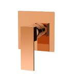 Acabamento Monocomando Lexxa Bagno para Base Deca LX4012RG Rose Gold