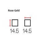 Acabamento Monocomando Lexxa Bagno para Base Deca LX4012RG Rose Gold