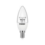 Lâmpada Taschibra Led Vela Tvl 25 Clara 3w 3000k E14 Com a