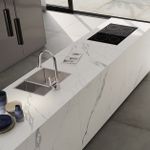 Piso Porcelanato Portinari Ballet Statuario Wh Natural 100x100