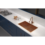 Cuba Tramontina Design Collection Quadrum em Aço Inox com Revestimento PVD 70x40