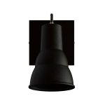 Arandela Taschibra Hol 1xe27 Preta Fosco